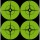 Birchwood Casey Target Spots 40x3" Green Target