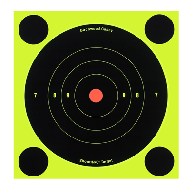Birchwood Casey Shoot-N-C 6" Bull's Eye Target
