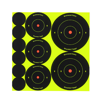 Birchwood Casey Shoot-N-C 1", 2"& 3" Target Assortment
