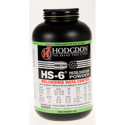 Hodgdon HS-6 1lb Gun Powder 1.4C, UN0509