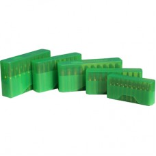 MTM Slip Top 20 Round Rifle Ammo Box 22-250, 30-30, 6.5 Grendel, 7.62x39cal - Clear Green