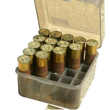 MTM Fliptop 25 Round Shotshell Case 12ga, 3 1/2" Mag - Red