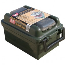 MTM Shotshell 100 Round Case with Choke Tube Holder - Wild Camo
