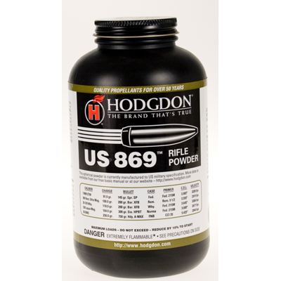 Hodgdon US869 8lb Gun Powder 1.4C, UN0509