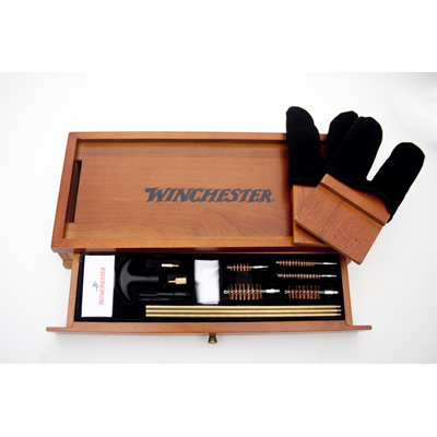 Winchester Gun Cleaning Toolbox with 17 Piece Gun Cleaning Kit
