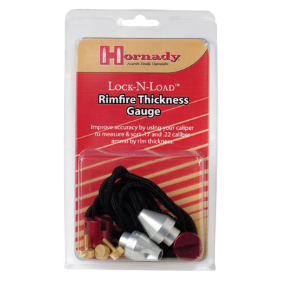 Hornady 17-22cal Rimfire Thickness Gauge